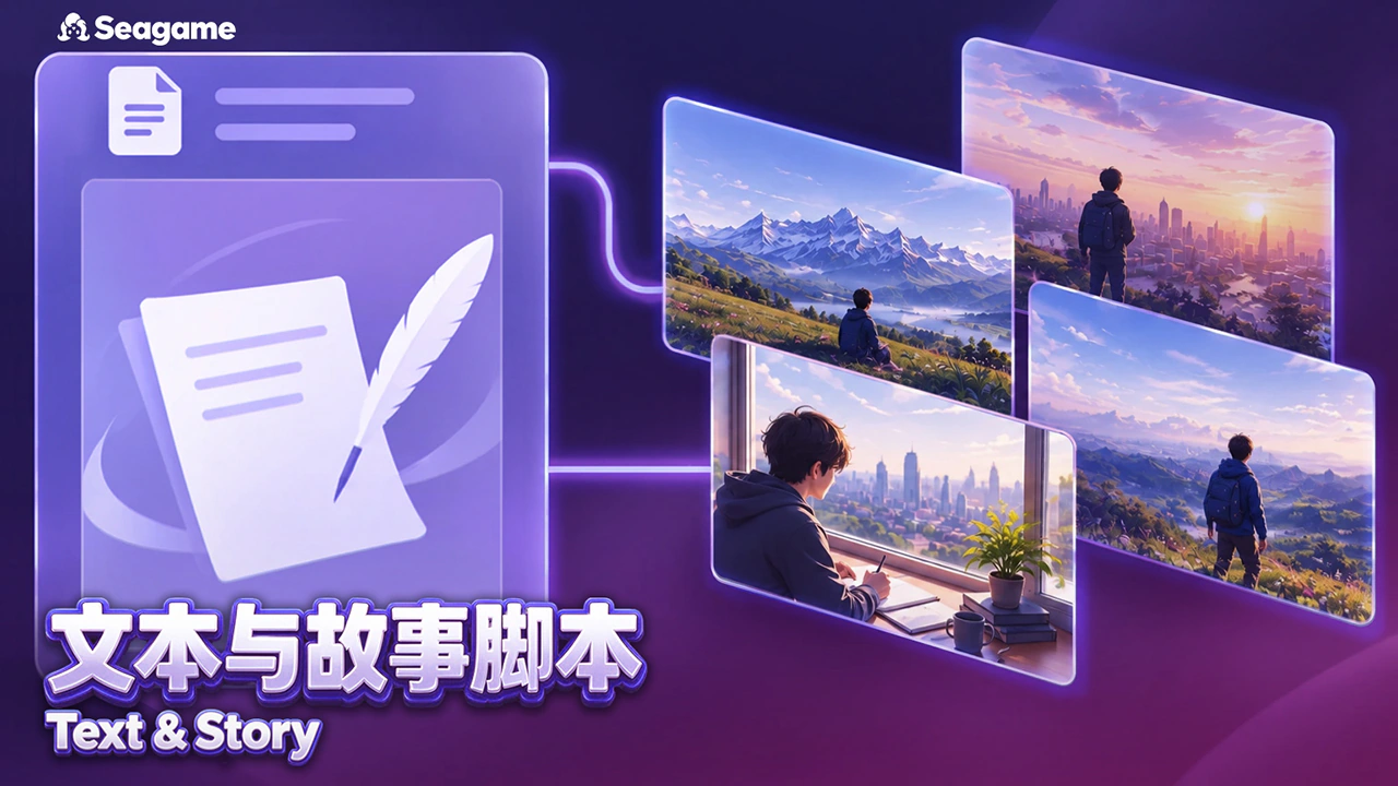 文本与故事脚本：先把游戏镜头讲清楚